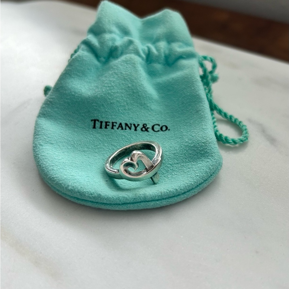 Tiffany & Co. Silver Love Knot Ring